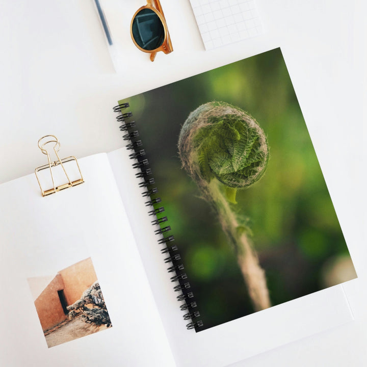 Beautiful Beginnings - Spiral Ruled Line Notebook - Visiting This World