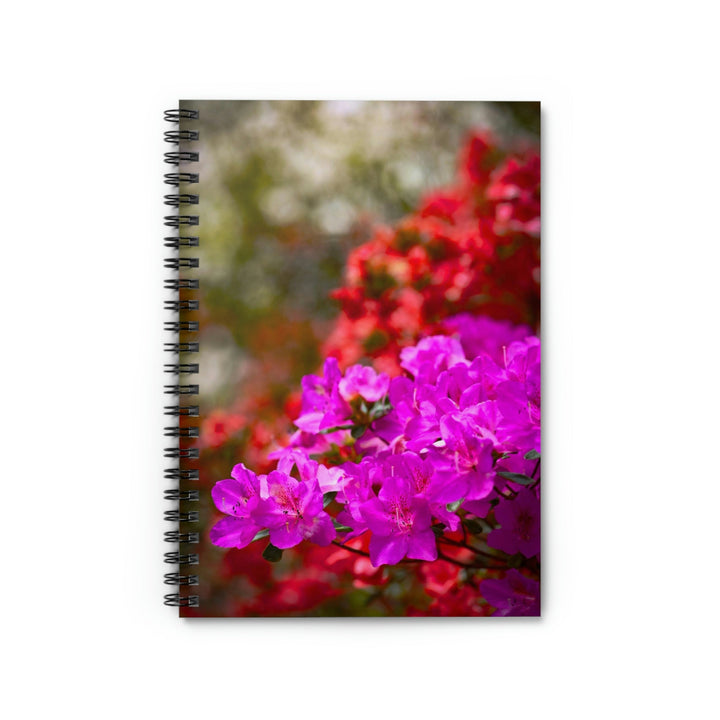 Beauty in Layers - Spiral Ruled Line Notebook - Visiting This World