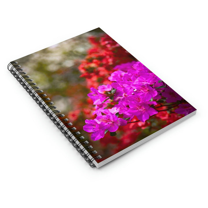 Beauty in Layers - Spiral Ruled Line Notebook - Visiting This World