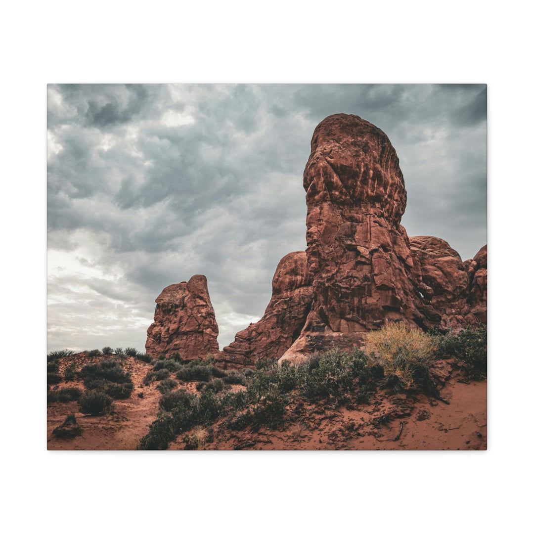 Dramatic Rocks - Canvas