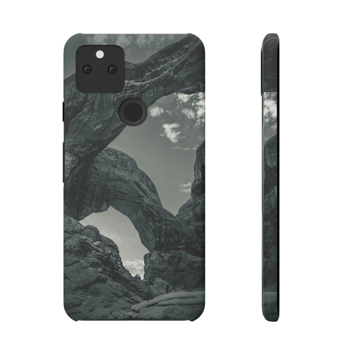 Natural Frames Part 4 in Black and White - Phone Case