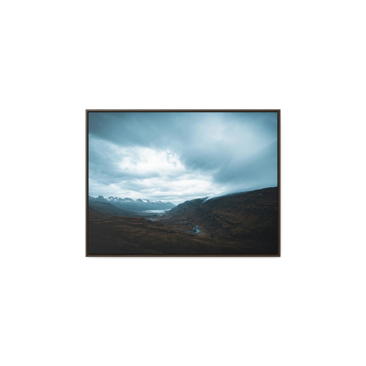 Icelandic Scene - Canvas with Frame