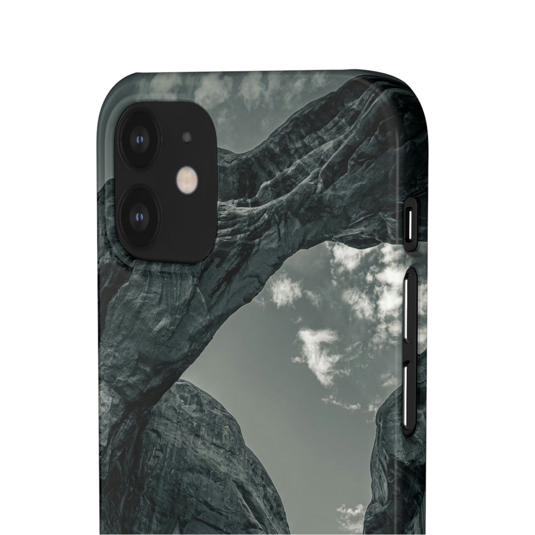 Natural Frames Part 4 in Black and White - Phone Case