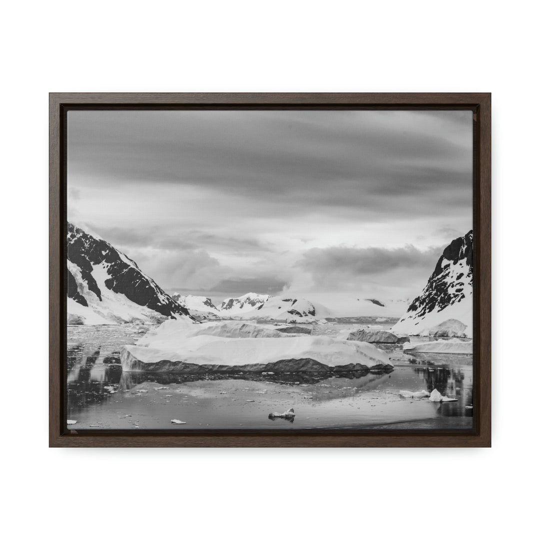 A Still Day in Black and White - Canvas with Frame