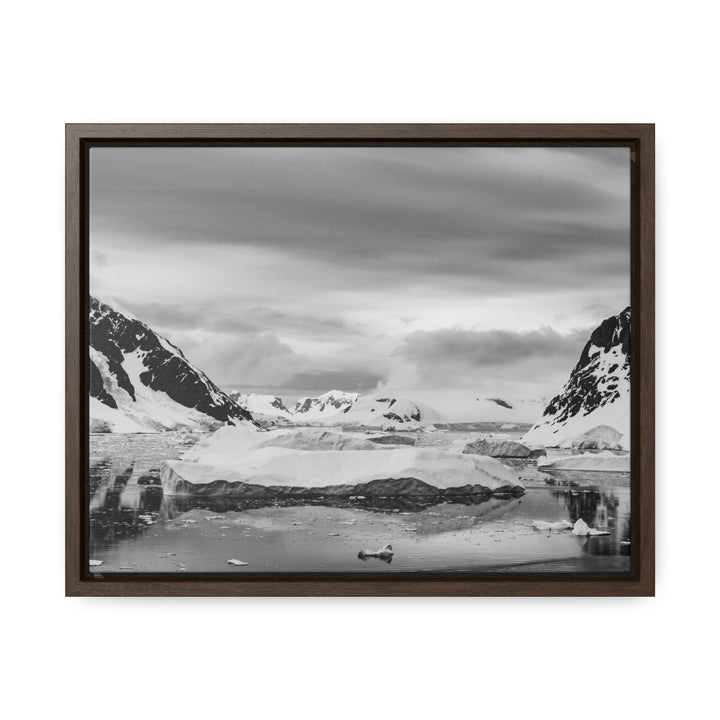 A Still Day in Black and White - Canvas with Frame