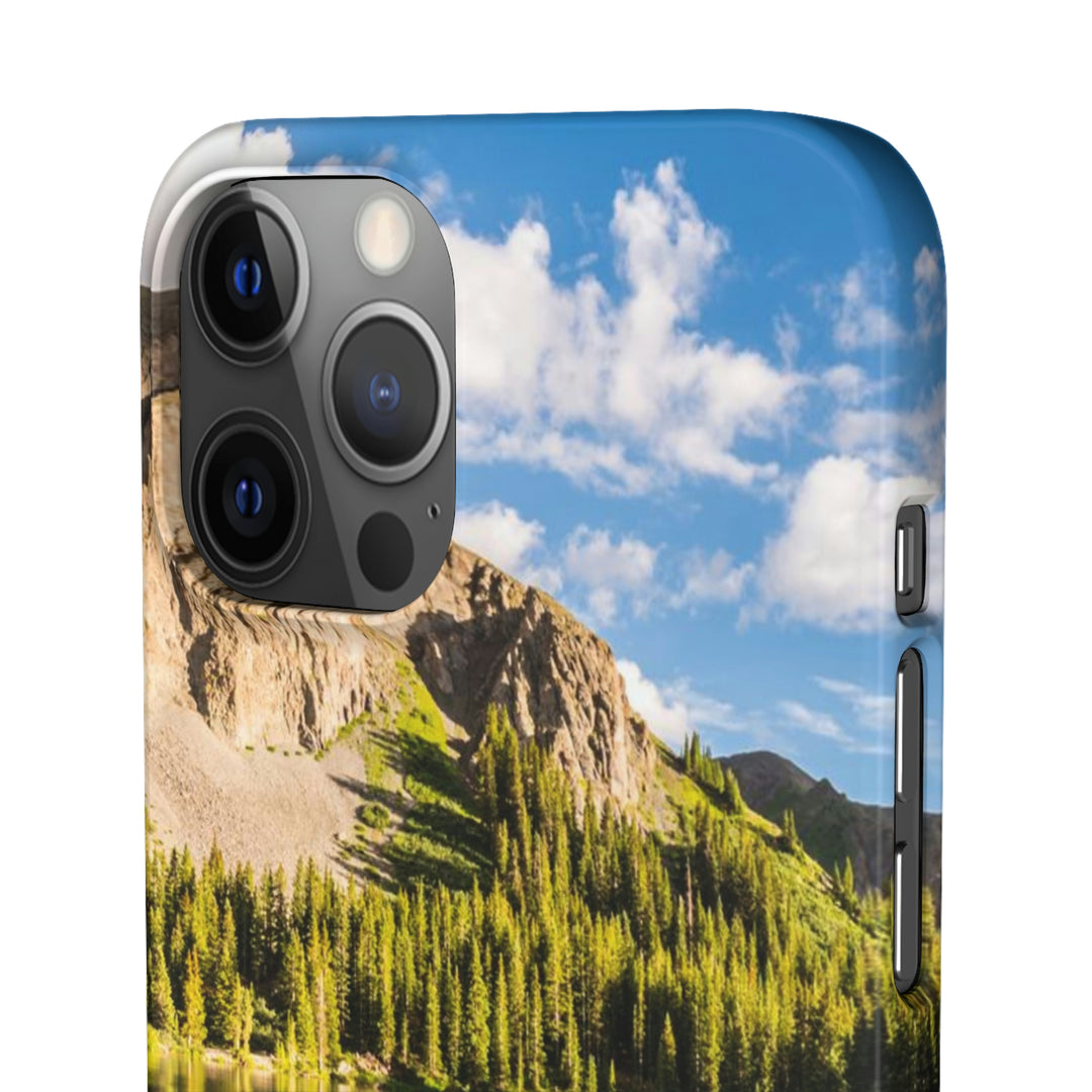 Mountain Scene Reflected - Phone Case