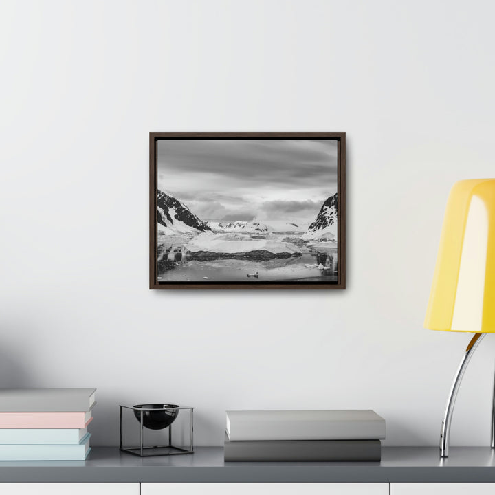 A Still Day in Black and White - Canvas with Frame