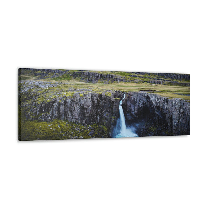 A Remote Waterfall - Canvas