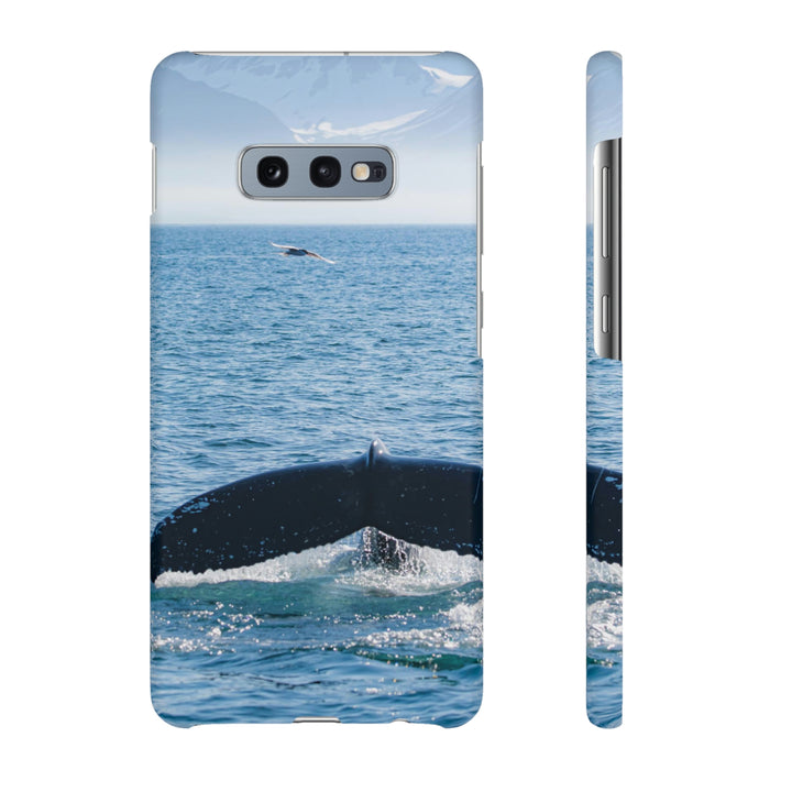 A Whale and A Mountain - Phone Case