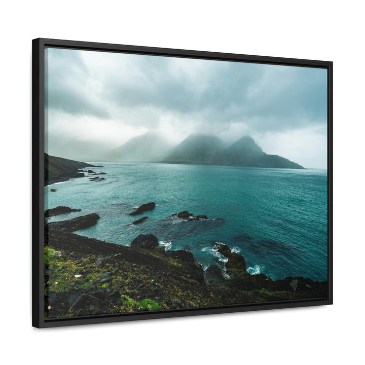 Mystical Mountain View - Canvas with Frame