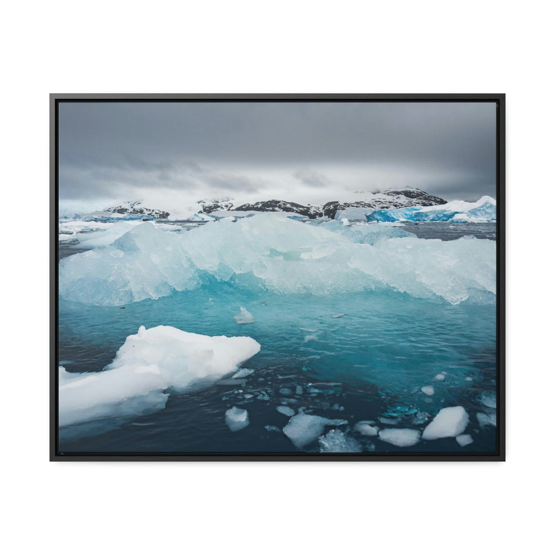 Floating Ice - Canvas with Frame