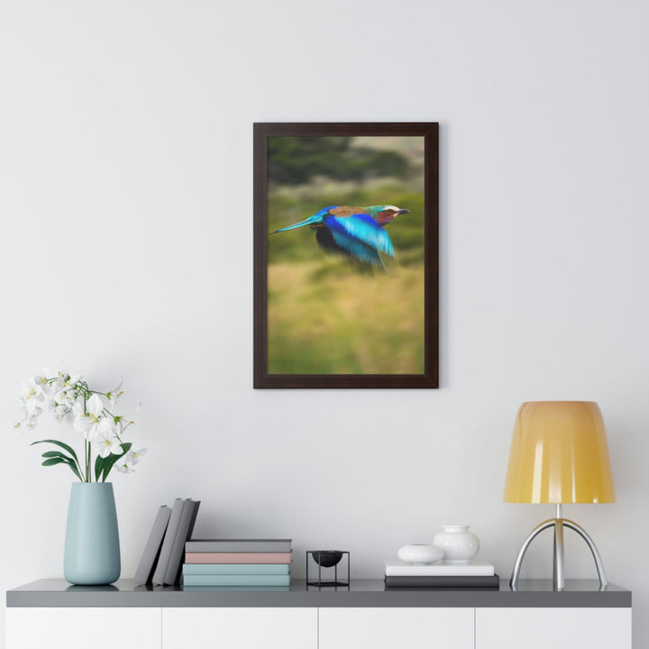 Blur of Colors - Framed Print - Visiting This World