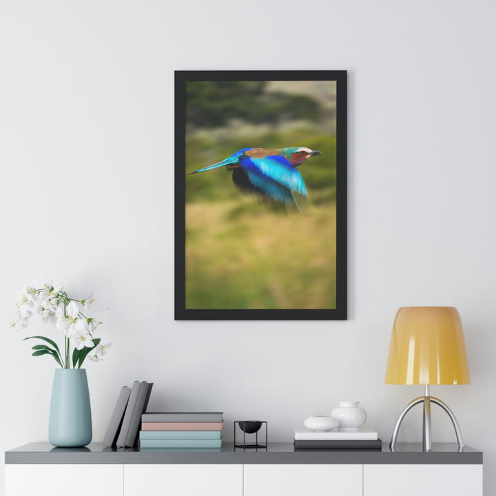 Blur of Colors - Framed Print - Visiting This World