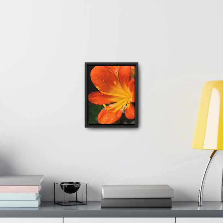 Bright Bush Lily - Canvas with Frame - Visiting This World