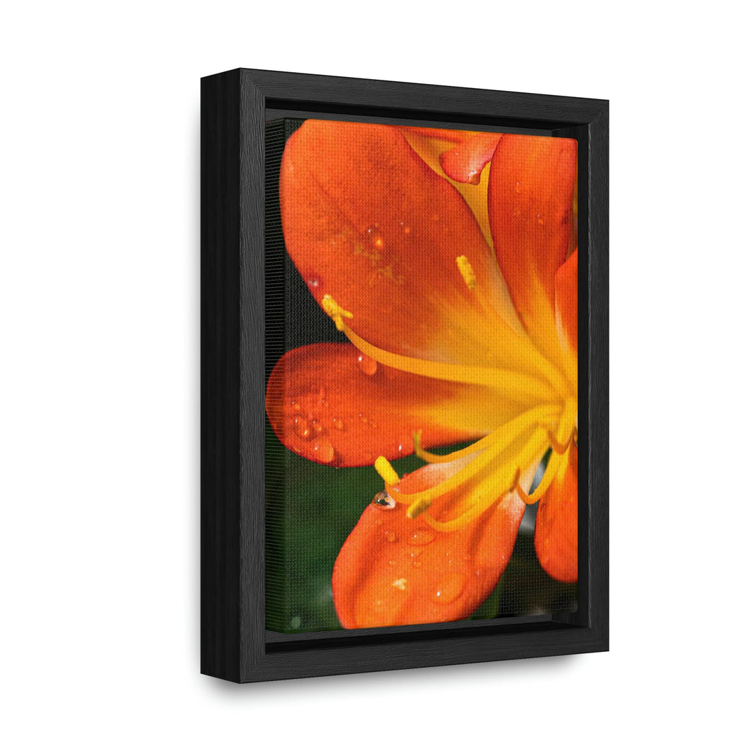 Bright Bush Lily - Canvas with Frame - Visiting This World