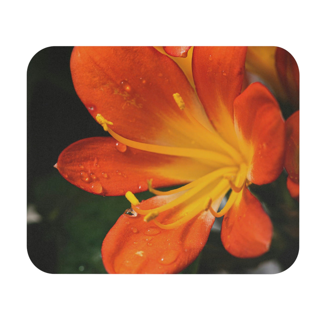 Bright Bush Lily - Mouse Pad (Rectangle) - Visiting This World