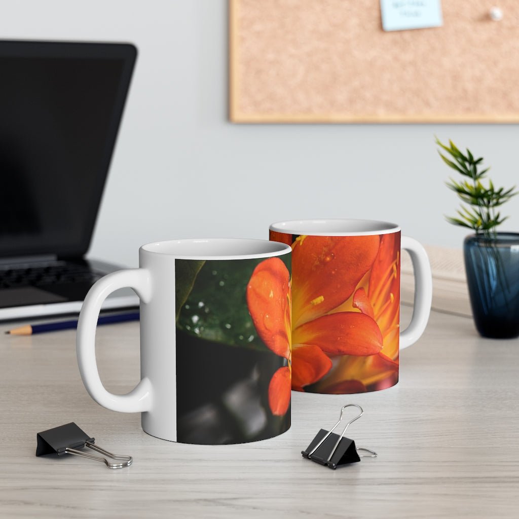 Bright Bush Lily - Mug 11oz - Visiting This World