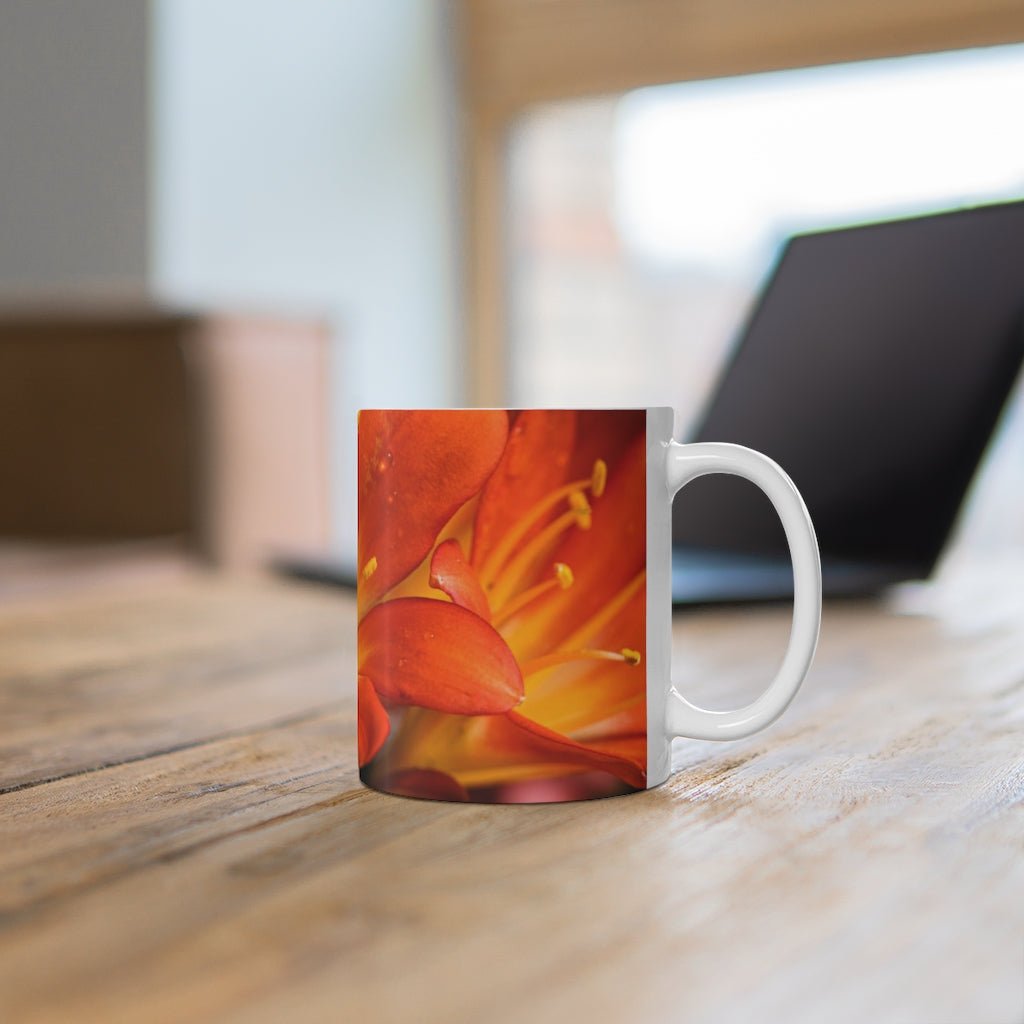 Bright Bush Lily - Mug 11oz - Visiting This World