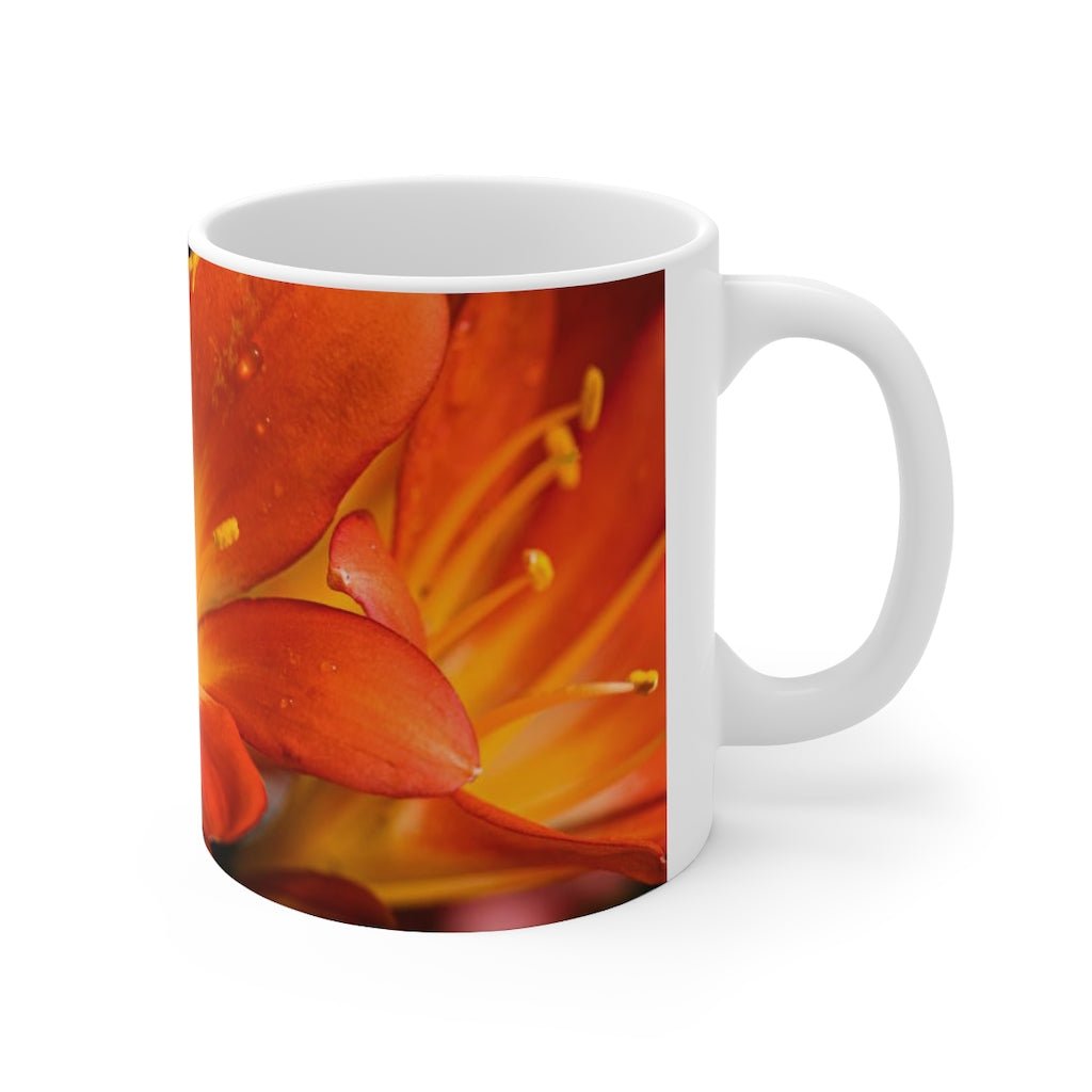 Bright Bush Lily - Mug 11oz - Visiting This World