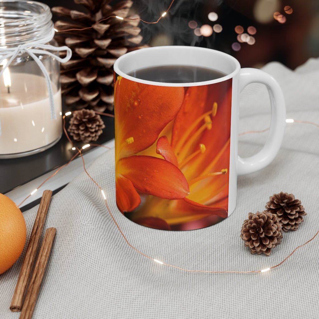 Bright Bush Lily - Mug 11oz - Visiting This World