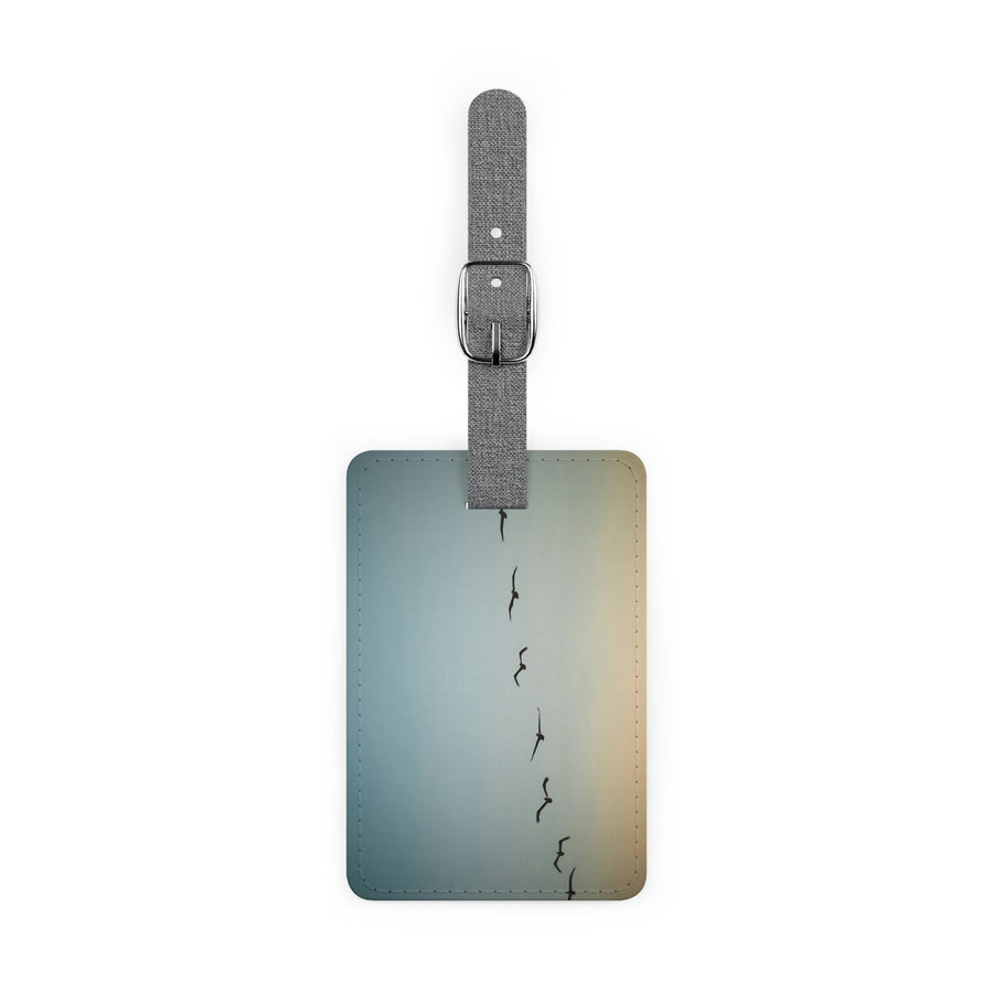 Brown Pelicans in Flight - Luggage Tag - Visiting This World