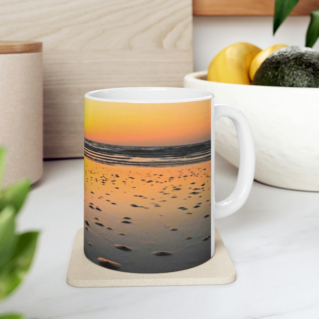 Burrows at Sunrise - Ceramic Mug 11oz - Visiting This World