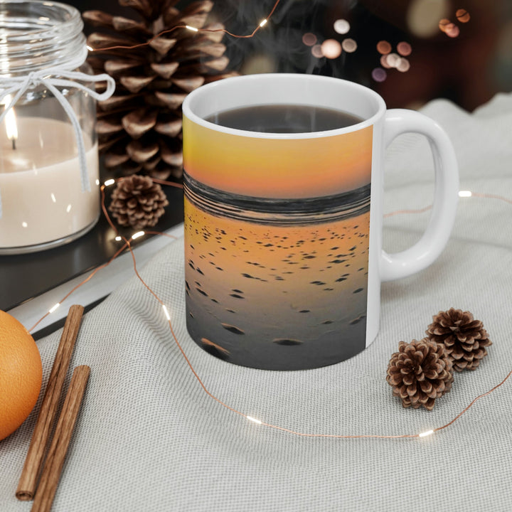 Burrows at Sunrise - Ceramic Mug 11oz - Visiting This World