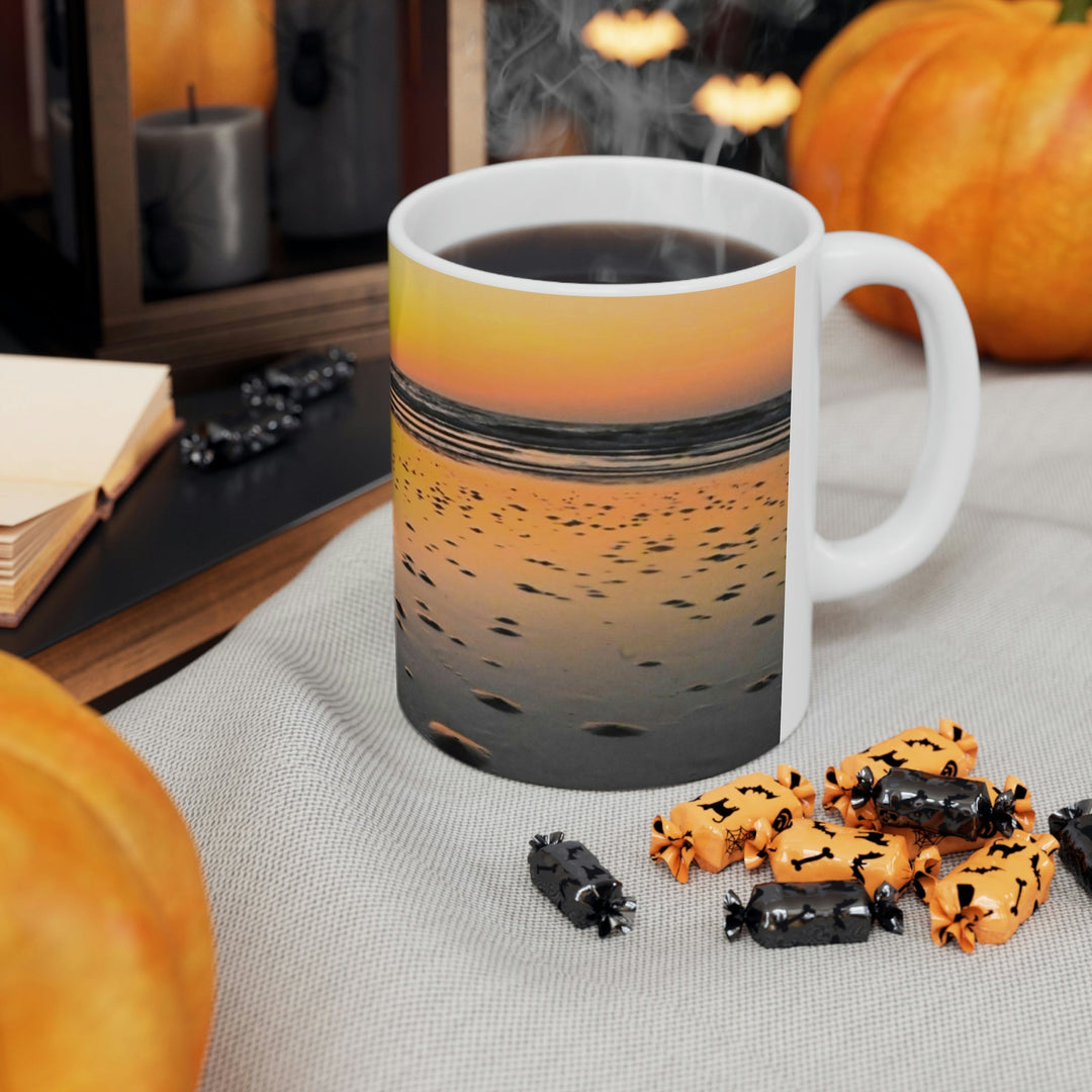 Burrows at Sunrise - Ceramic Mug 11oz - Visiting This World