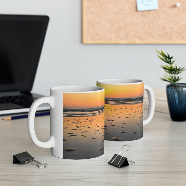 Burrows at Sunrise - Ceramic Mug 11oz - Visiting This World