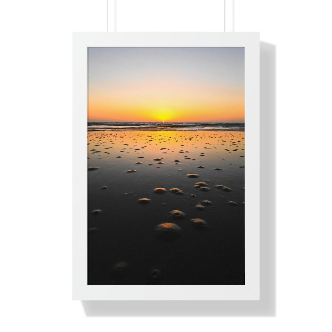 Burrows at Sunrise - Framed Print - Visiting This World