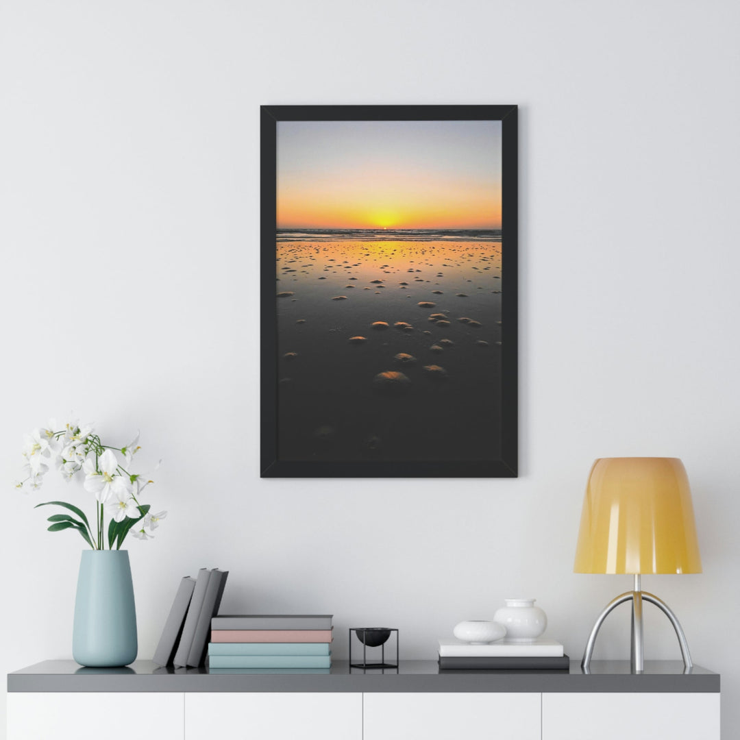 Burrows at Sunrise - Framed Print - Visiting This World