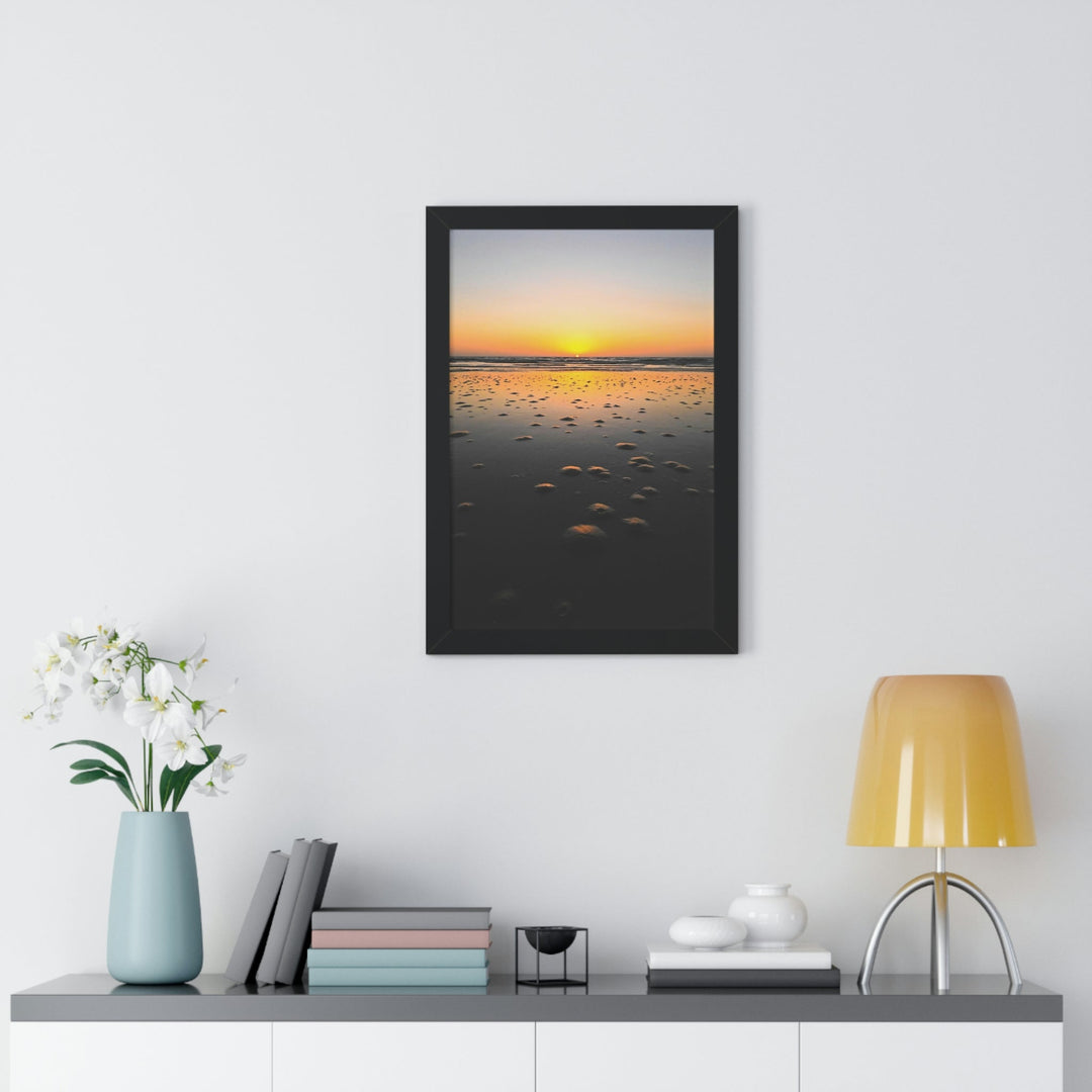 Burrows at Sunrise - Framed Print - Visiting This World