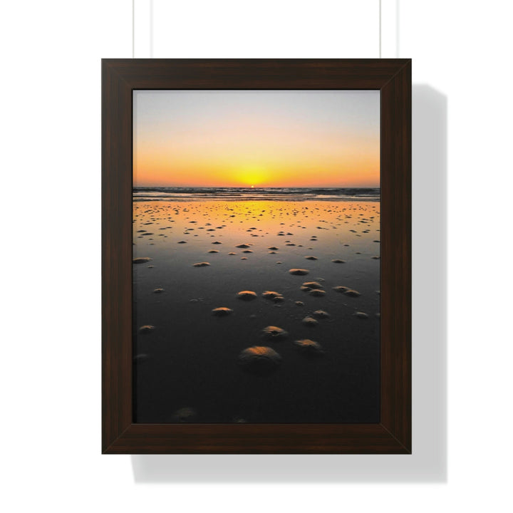 Burrows at Sunrise - Framed Print - Visiting This World