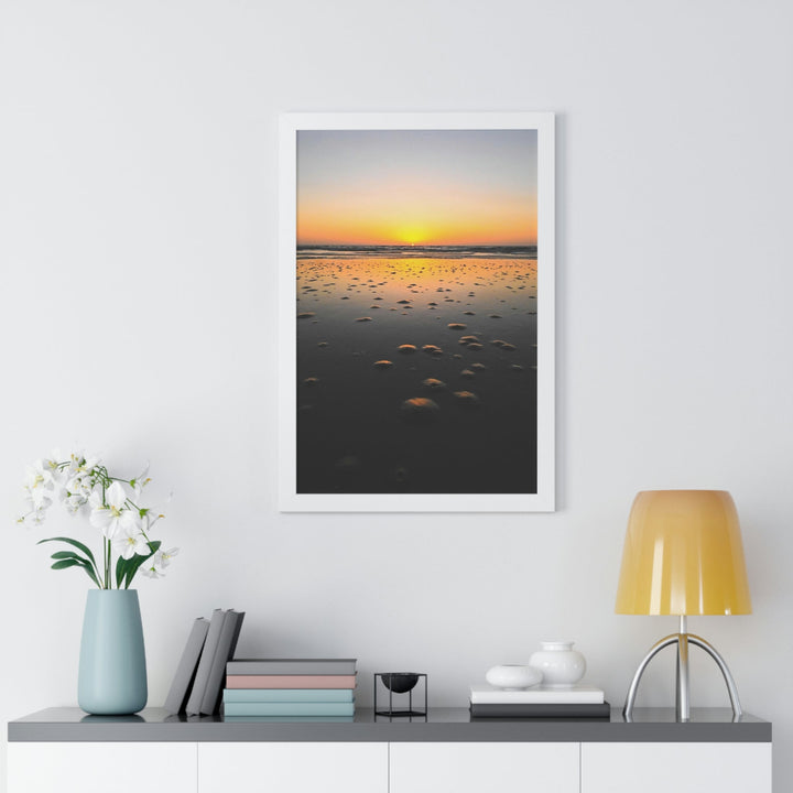 Burrows at Sunrise - Framed Print - Visiting This World