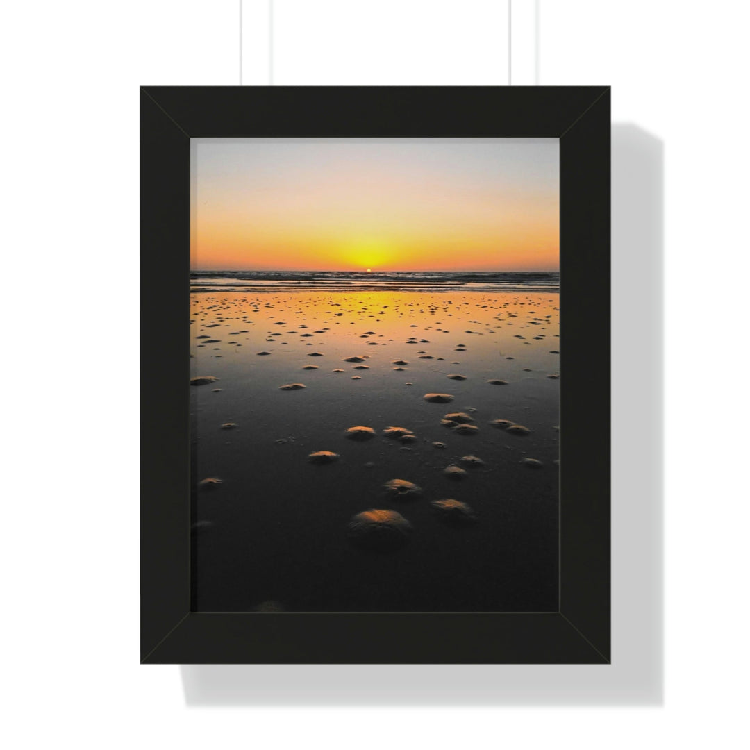 Burrows at Sunrise - Framed Print - Visiting This World