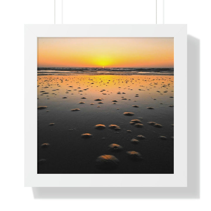 Burrows at Sunrise - Framed Print - Visiting This World