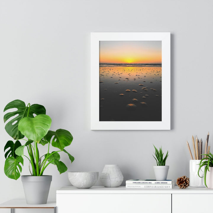 Burrows at Sunrise - Framed Print - Visiting This World