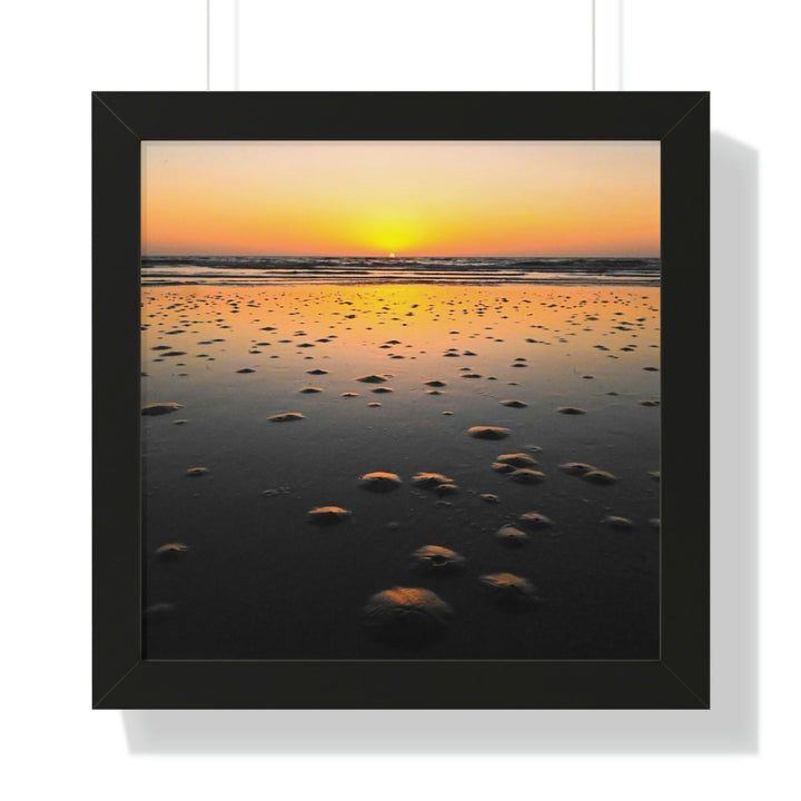 Burrows at Sunrise - Framed Print - Visiting This World