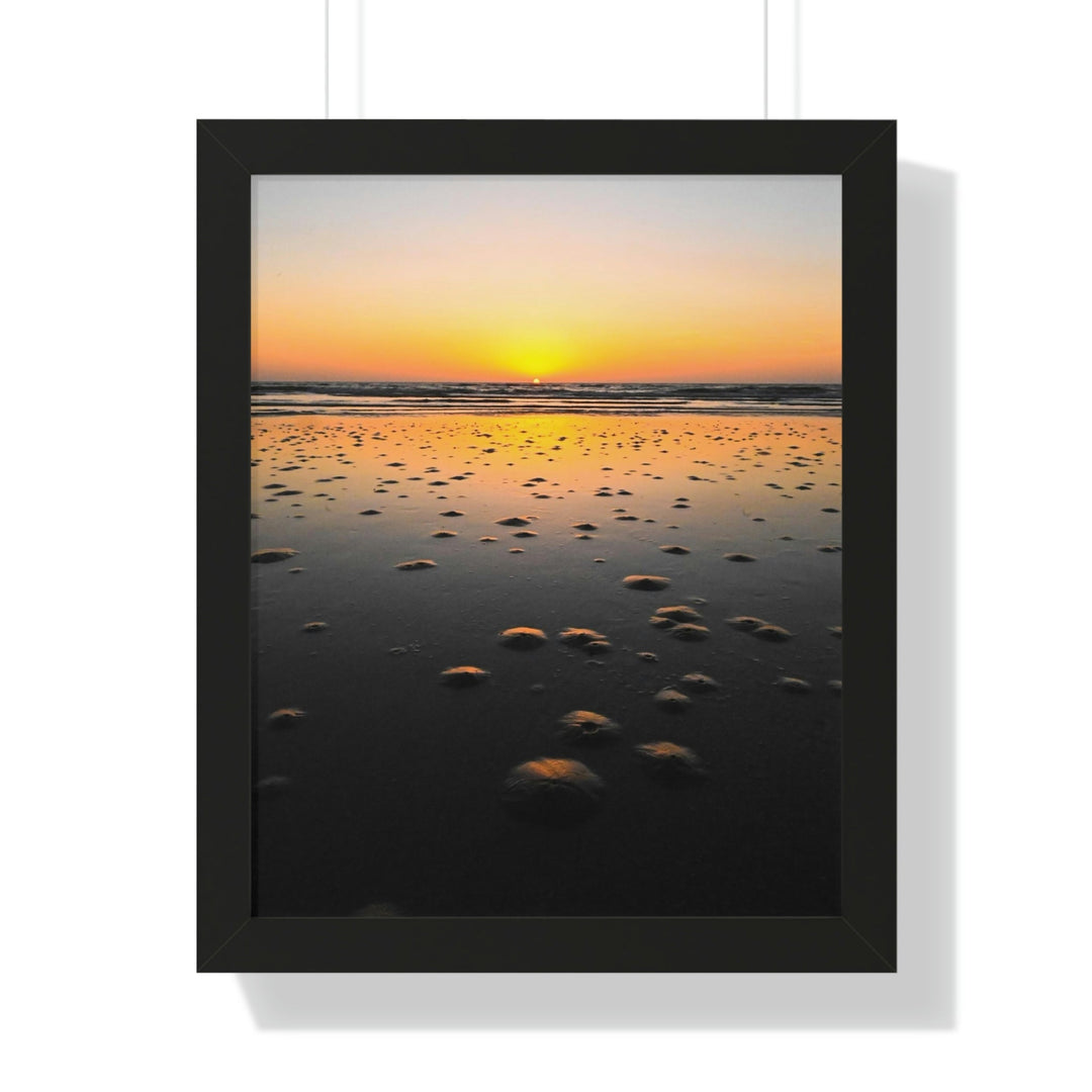 Burrows at Sunrise - Framed Print - Visiting This World