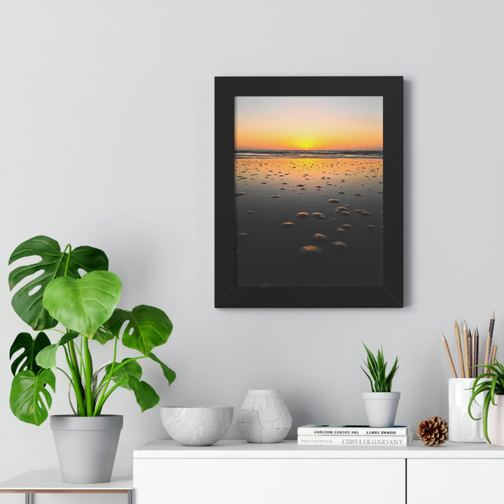 Burrows at Sunrise - Framed Print - Visiting This World