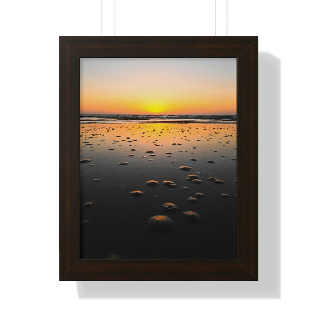 Burrows at Sunrise - Framed Print - Visiting This World