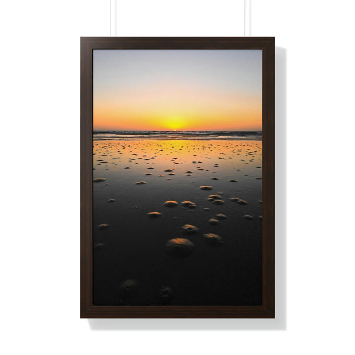 Burrows at Sunrise - Framed Print - Visiting This World