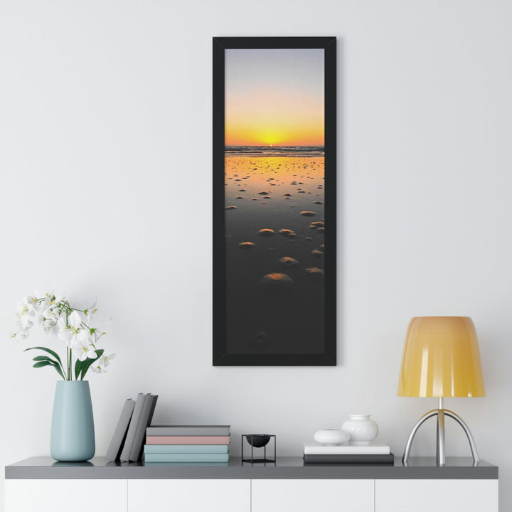 Burrows at Sunrise - Framed Print - Visiting This World