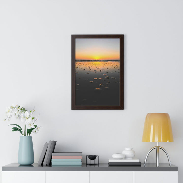 Burrows at Sunrise - Framed Print - Visiting This World