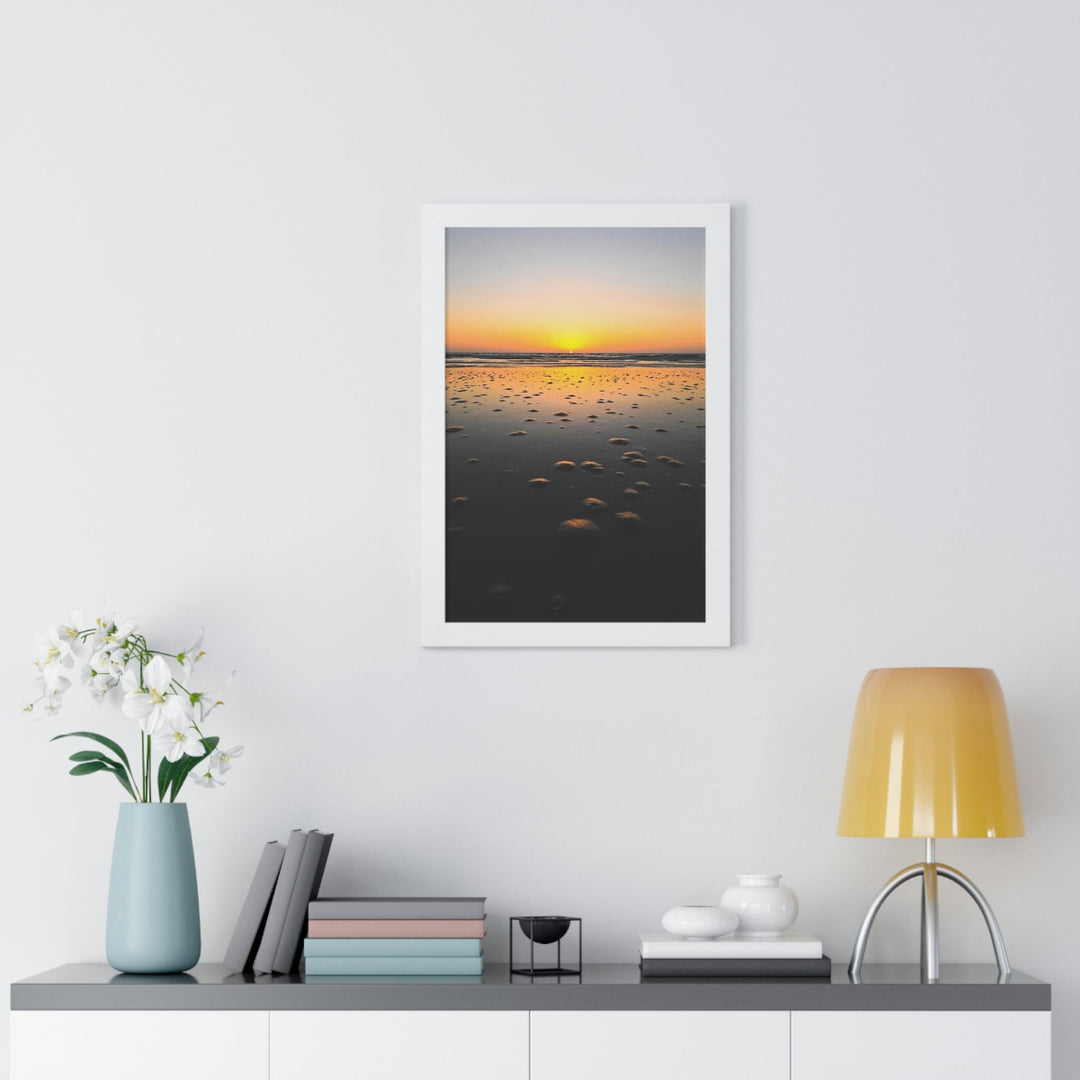 Burrows at Sunrise - Framed Print - Visiting This World