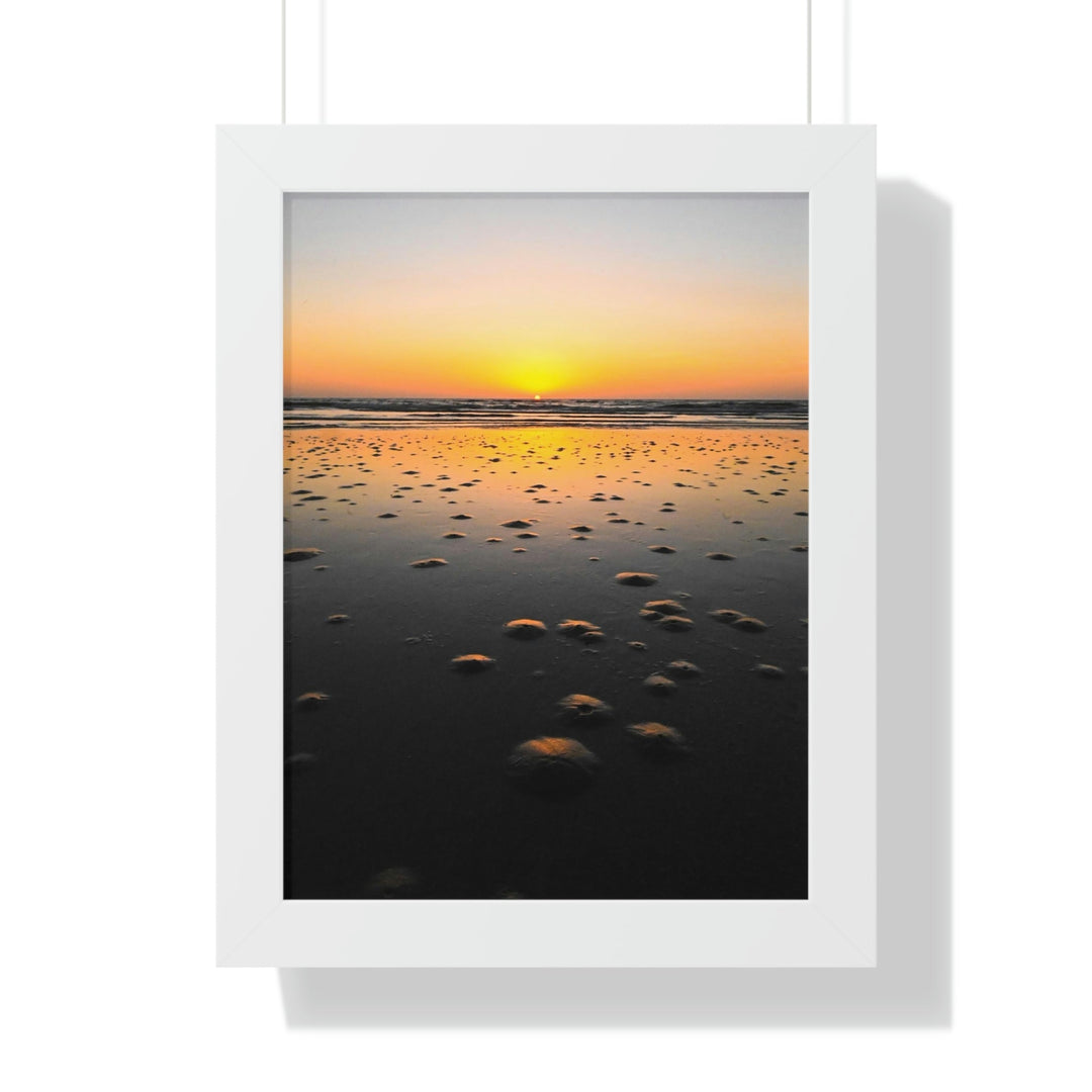 Burrows at Sunrise - Framed Print - Visiting This World