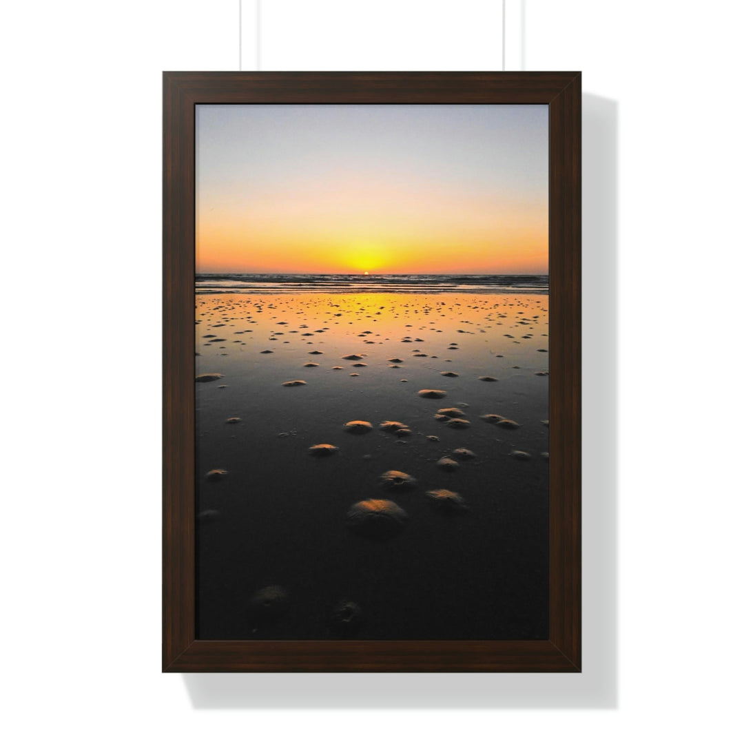 Burrows at Sunrise - Framed Print - Visiting This World