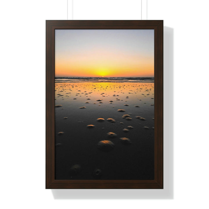 Burrows at Sunrise - Framed Print - Visiting This World