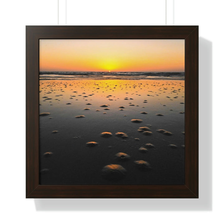 Burrows at Sunrise - Framed Print - Visiting This World