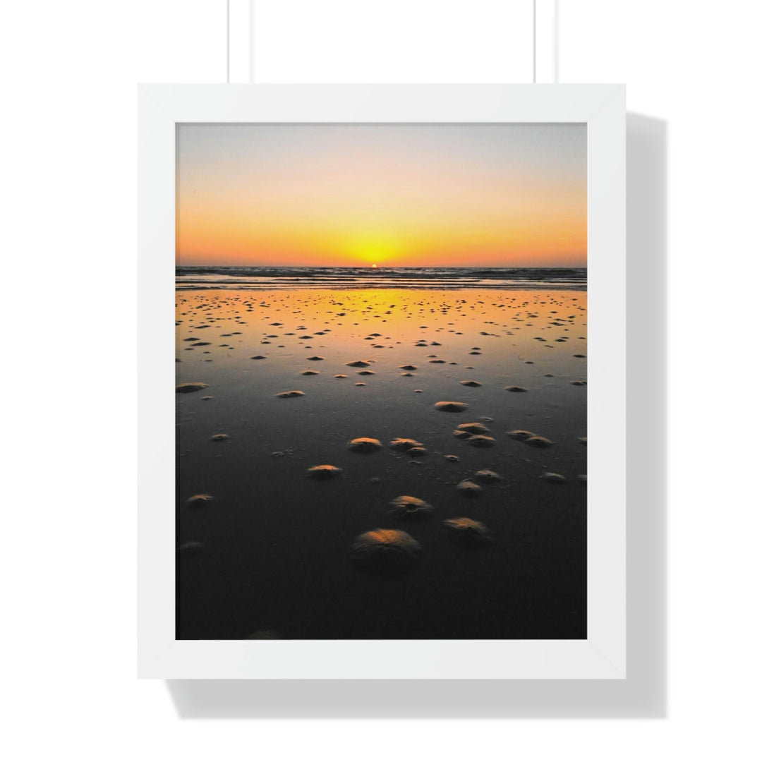 Burrows at Sunrise - Framed Print - Visiting This World